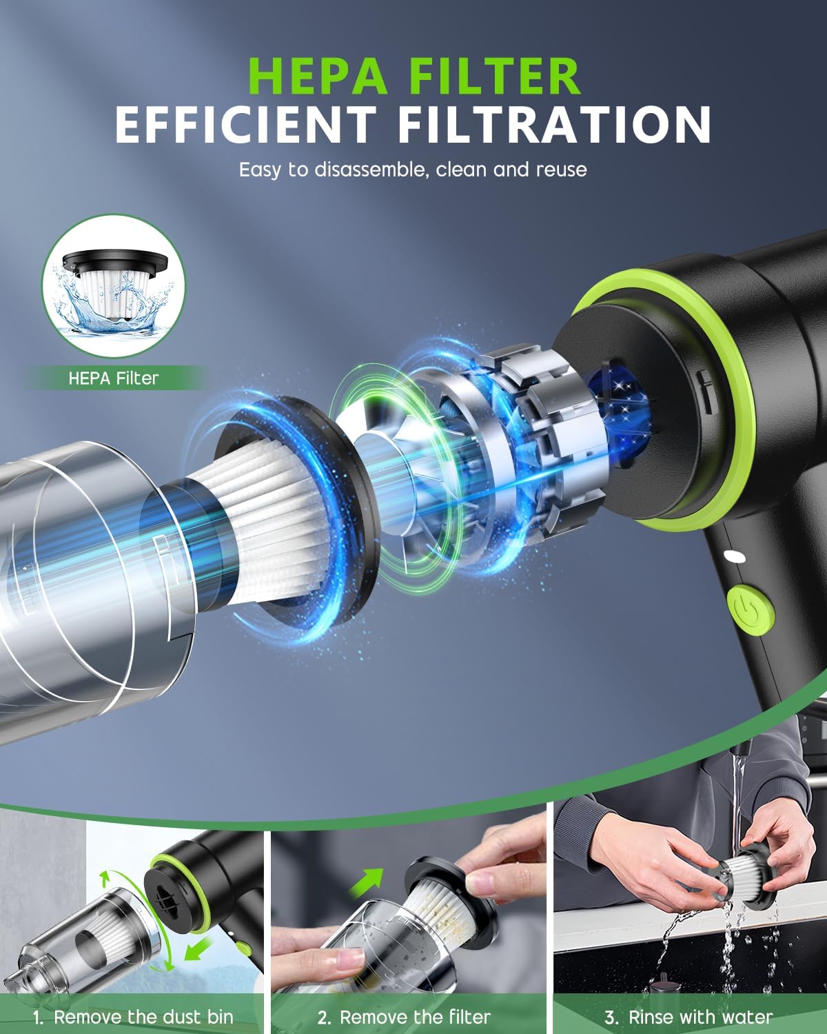 QuickClean Cordless Vacuum