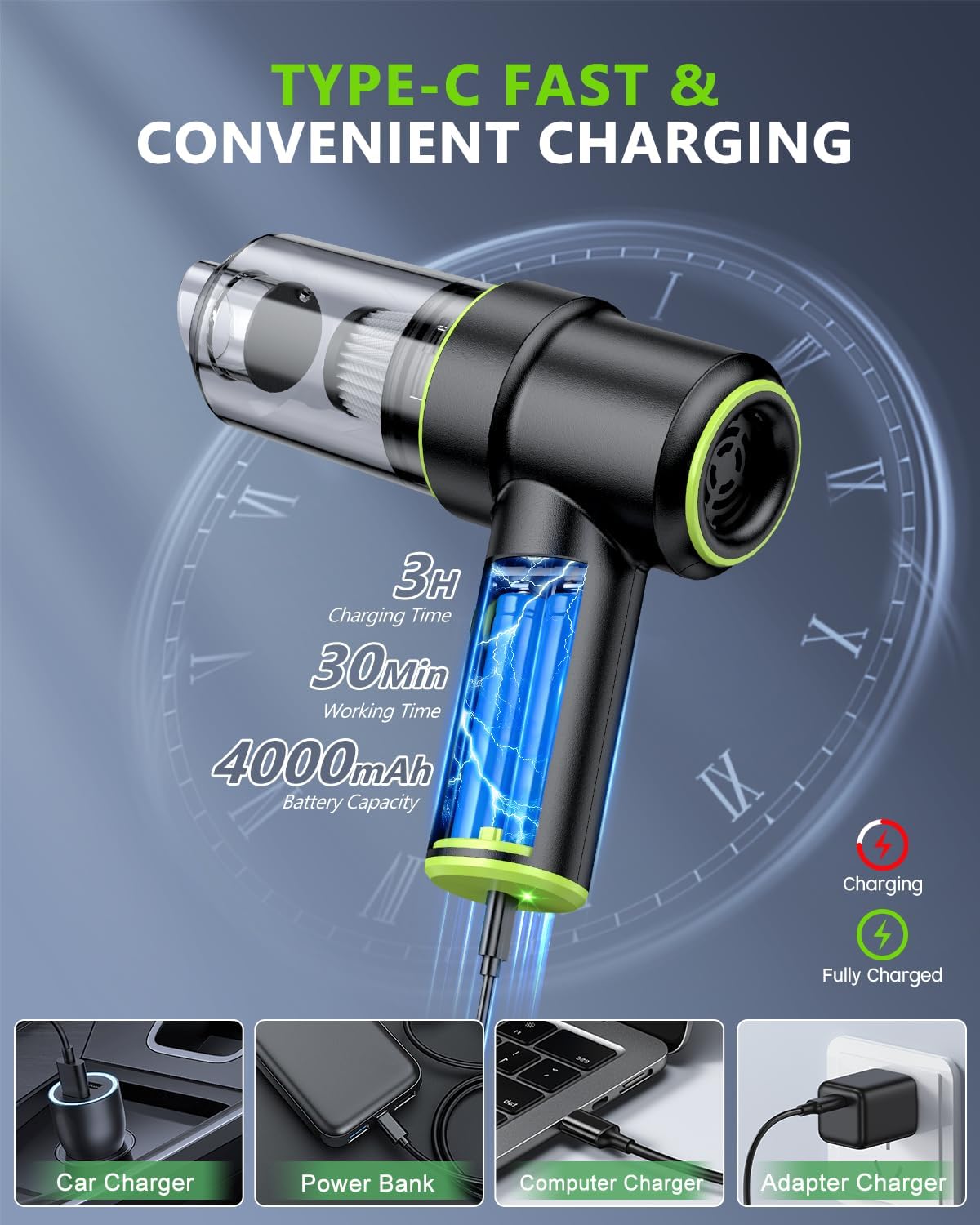 QuickClean Cordless Vacuum