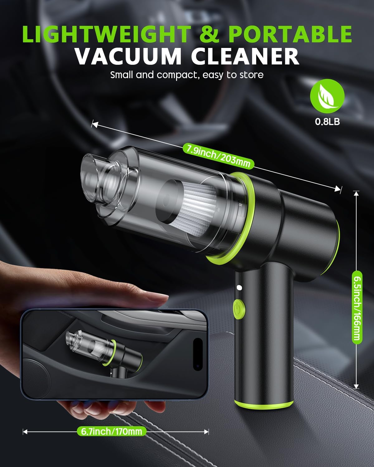 QuickClean Cordless Vacuum