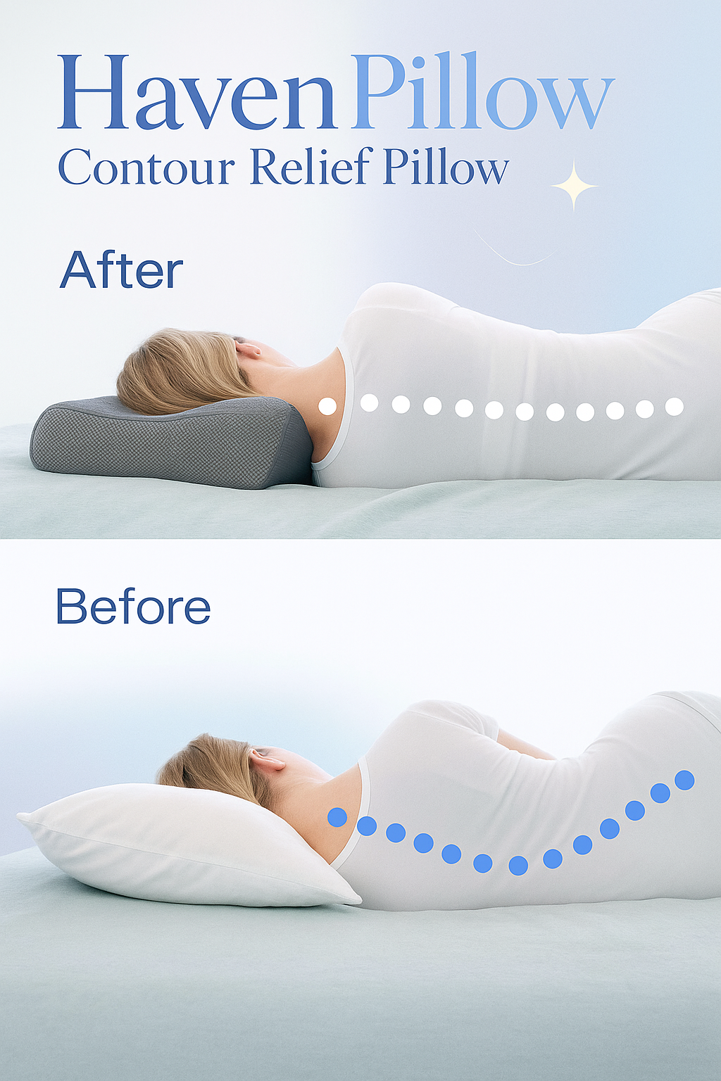 Sleep Haven® Contour Relief Pillow (Persuva)