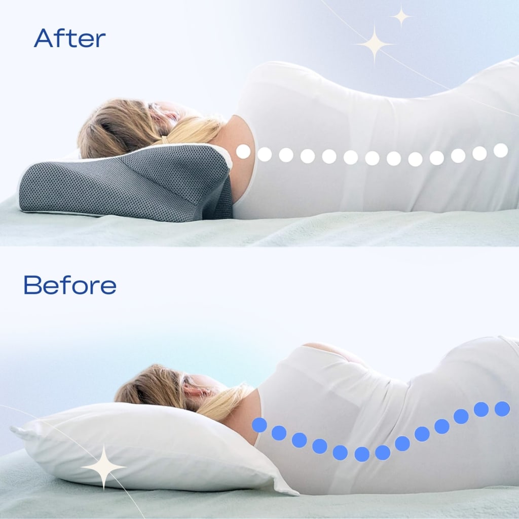 Sleep Haven Relief Contour Pillow